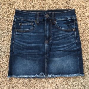 AEO jean skirt